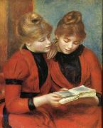 renoir, Young Girls Reading